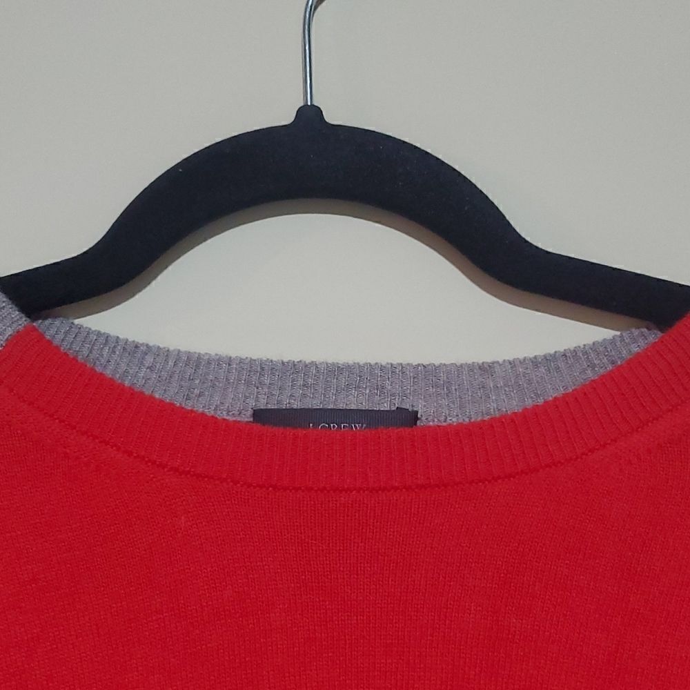 ‎J. CREW Colorblock Tunic Sweater - Size Small - Picture 3 of 7